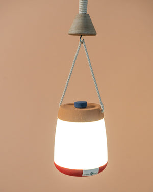 Firefly Lantern Peach + Red
